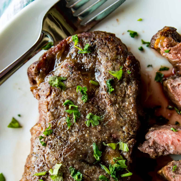 Air-Fried Frozen Steak - The Lion Diet